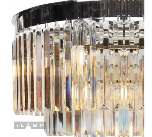 Подвесная люстра iLamp Triumph 7382/6+3+1P CR Подвесная люстра iLamp Triumph 7382/6+3+1P CR