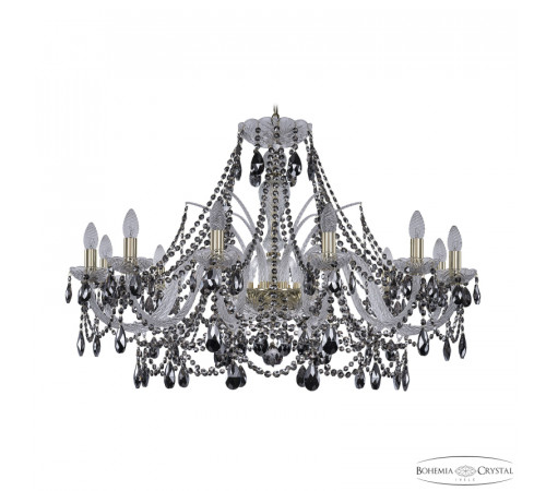 Подвесная люстра Bohemia Ivele Crystal 1411/12/360 G R781 Подвесная люстра Bohemia Ivele Crystal 1411/12/360 G R781
