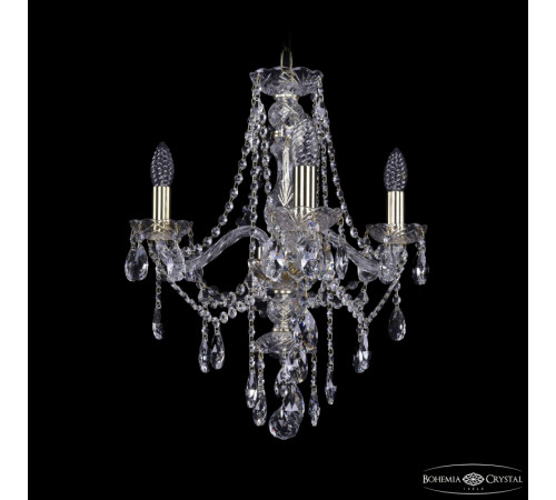 Подвесная люстра Bohemia Ivele Crystal 1415/3/165 G Подвесная люстра Bohemia Ivele Crystal 1415/3/165 G