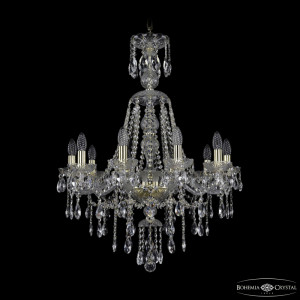 Подвесная люстра Bohemia Ivele Crystal 1415/10/220/XL-86 G