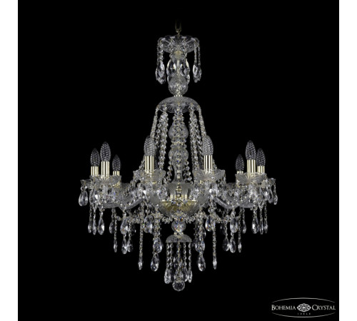 Подвесная люстра Bohemia Ivele Crystal 1415/10/220/XL-86 G Подвесная люстра Bohemia Ivele Crystal 1415/10/220/XL-86 G