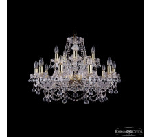 Подвесная люстра Bohemia Ivele Crystal 1411/10+5/240 G Balls