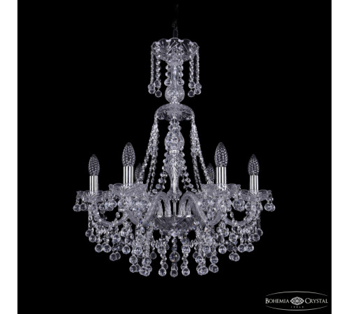 Подвесная люстра Bohemia Ivele Crystal 1409/6/195/XL-68 Ni Подвесная люстра Bohemia Ivele Crystal 1409/6/195/XL-68 Ni