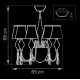 Подвесная люстра Lightstar Escica 806050