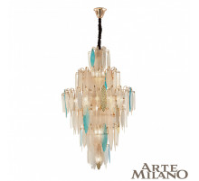 Подвесная люстра Arte Milano 1863B.D800.H1300.E14.25 G