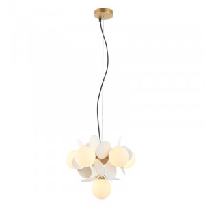 Подвесная люстра Lumien Hall Ilmari LH4136/6P-GD-WT