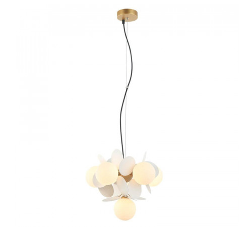 Подвесная люстра Lumien Hall Ilmari LH4136/6P-GD-WT Подвесная люстра Lumien Hall Ilmari LH4136/6P-GD-WT