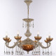Подвесная люстра Bohemia Ivele Crystal AL78101P/8/250 A WMG P Amber/M-1F