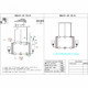 Подвесная люстра iLamp King RM6201-8P CR+CL