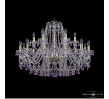 Подвесная люстра Bohemia Ivele Crystal 1410/12+6/300 G V7010