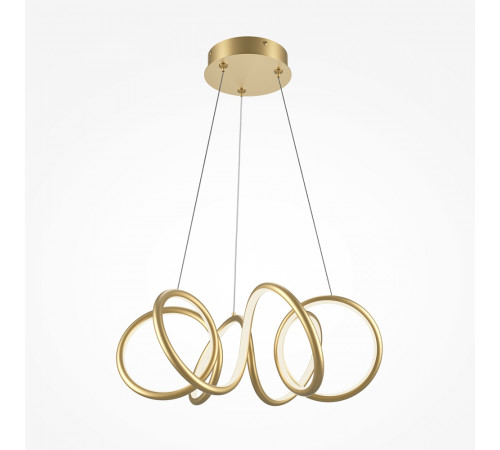 Подвесная люстра Maytoni Curve MOD241PL-L60BSK