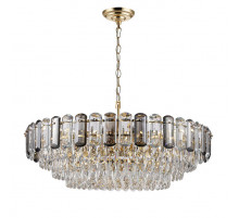 Подвесная люстра Lumien Hall Bernat LH0062/18P-GD-SMK-CL