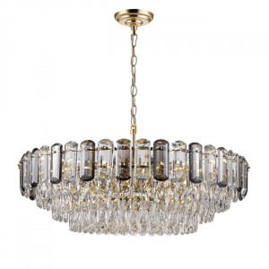 Подвесная люстра Lumien Hall Bernat LH0062/18P-GD-SMK-CL