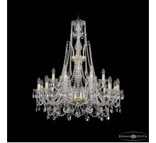 Подвесная люстра Bohemia Ivele Crystal 1411/12+6/300/XL-96 G