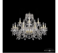 Подвесная люстра Bohemia Ivele Crystal 1411/10+5/300 G