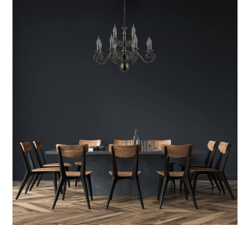 Подвесная люстра Arte Lamp A1129LM-12AB Подвесная люстра Arte Lamp A1129LM-12AB