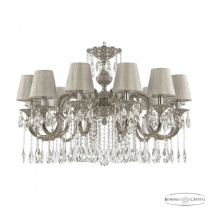 Подвесная люстра Bohemia Ivele Crystal Verona 72203/12/300 A Ni ST2