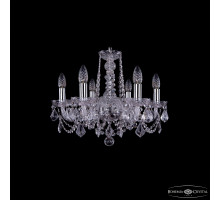 Подвесная люстра Bohemia Ivele Crystal 1402/6/160 Ni Leafs