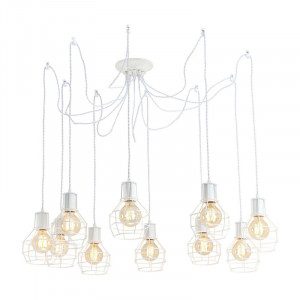 Подвесная люстра Arte Lamp A9182SP-10WH