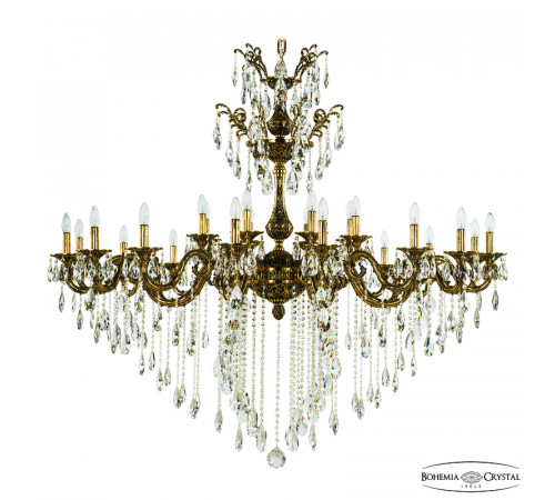 Подвесная люстра Bohemia Ivele Crystal Florence 71105/24/590/XL B GB Подвесная люстра Bohemia Ivele Crystal Florence 71105/24/590/XL B GB