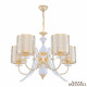 Подвесная люстра Arte Milano Florentia-6067 306067/5 Wh/Gd