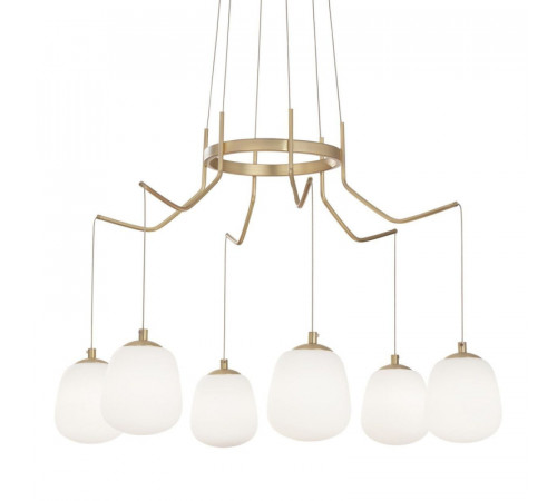 Подвесная люстра Ideal Lux Karousel SP6 206387 Подвесная люстра Ideal Lux Karousel SP6 206387