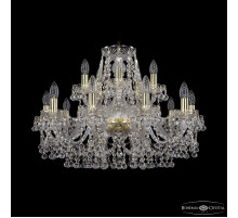 Подвесная люстра Bohemia Ivele Crystal 1409/10+5/240 G