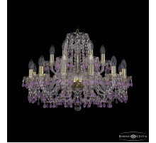 Подвесная люстра Bohemia Ivele Crystal 1410/12+6/240 G V7010
