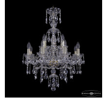 Подвесная люстра Bohemia Ivele Crystal 1415/8+4/200/XL-76 G