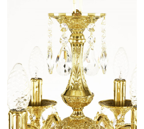 Подвесная люстра Bohemia Ivele Crystal Florence 71102/6/125 A G Подвесная люстра Bohemia Ivele Crystal Florence 71102/6/125 A G