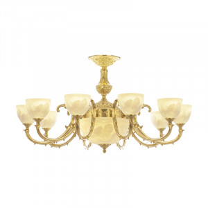 Подвесная люстра Bohemia Ivele Crystal Verona 72209P/10/300 G P1 U Angel