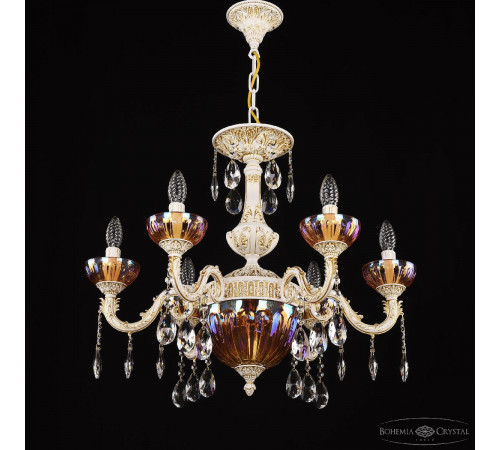 Подвесная люстра Bohemia Ivele Crystal AL79101P/6/175 A WMG P Shampan/M-1H Подвесная люстра Bohemia Ivele Crystal AL79101P/6/175 A WMG P Shampan/M-1H