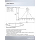 Подвесная люстра Lumien Hall Daneil LH0057/8PO-CR-CL