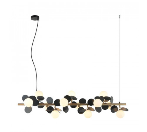 Подвесная люстра Lumien Hall Ilmari LH4136/12PO-BR-BK Подвесная люстра Lumien Hall Ilmari LH4136/12PO-BR-BK