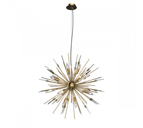 Подвесная люстра Delight Collection Boivin MD2094-12A gold/clear crystal Подвесная люстра Delight Collection Boivin MD2094-12A gold/clear crystal