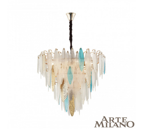 Подвесная люстра Arte Milano 8763B.D800.H750.E14.19 G Подвесная люстра Arte Milano 8763B.D800.H750.E14.19 G