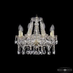 Подвесная люстра Bohemia Ivele Crystal 1413/8/141 G