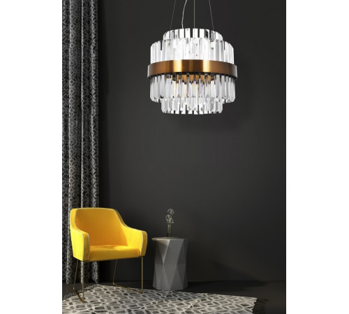 Подвесная люстра Lumina Deco Ringletti LDP 8017-400 MD Подвесная люстра Lumina Deco Ringletti LDP 8017-400 MD