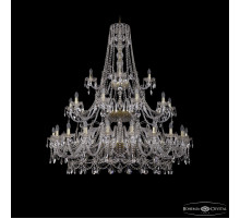 Подвесная люстра Bohemia Ivele Crystal 1411/20+10+5/530/3d G