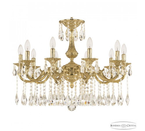 Подвесная люстра Bohemia Ivele Crystal Verona 72101/10/250 A G Подвесная люстра Bohemia Ivele Crystal Verona 72101/10/250 A G