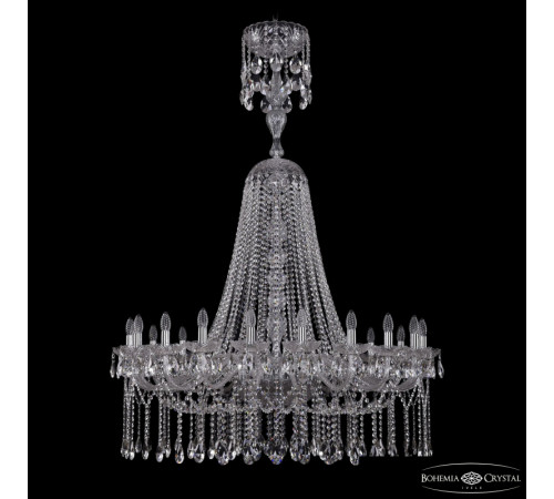 Подвесная люстра Bohemia Ivele Crystal 1413/20/400/XL-160 Ni