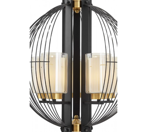 Подвесная люстра Lumina Deco Ponti LDP 1245-5 BK+MD Подвесная люстра Lumina Deco Ponti LDP 1245-5 BK+MD