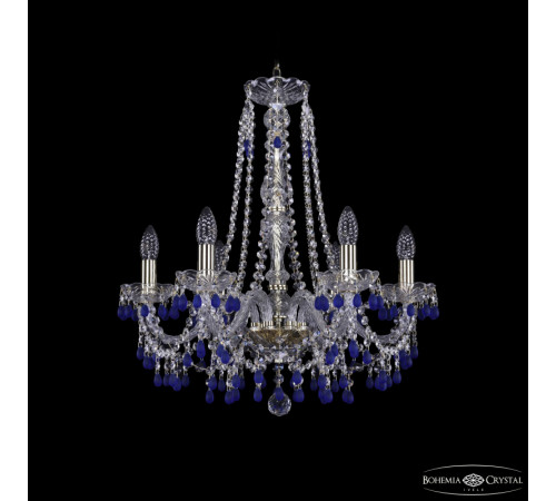 Подвесная люстра Bohemia Ivele Crystal 1410/6/195/h-60 G V3001 Подвесная люстра Bohemia Ivele Crystal 1410/6/195/h-60 G V3001