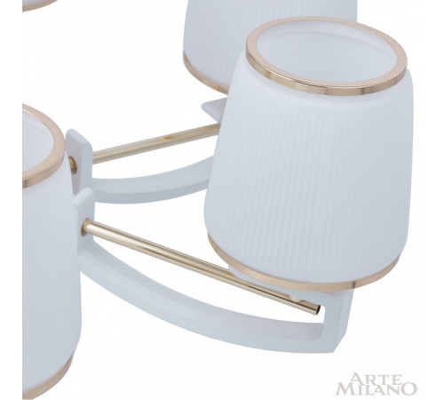 Подвесная люстра Arte Milano Florentia-2457 302457/6 Wh/Gd
