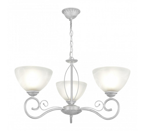 Подвесная люстра Arte Milano Amalfi 330656/3 WT+SL Подвесная люстра Arte Milano Amalfi 330656/3 WT+SL