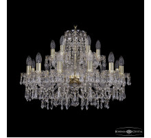Подвесная люстра Bohemia Ivele Crystal 1403/12+6/240 G