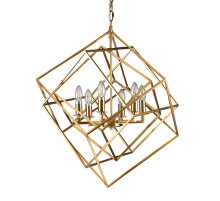Подвесная люстра Delight Collection Matrix KM0282P-6 brass
