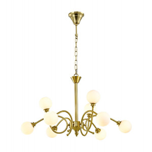 Подвесная люстра Milosh Tendence Lola 0927CL-9GD