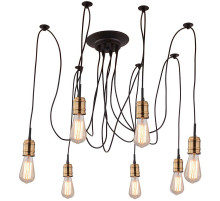 Подвесная люстра Arte Lamp Mazzetto A4290SP-7BK
