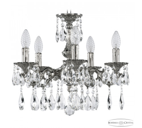 Подвесная люстра Bohemia Ivele Crystal Verona 72101/5/125 A Ni